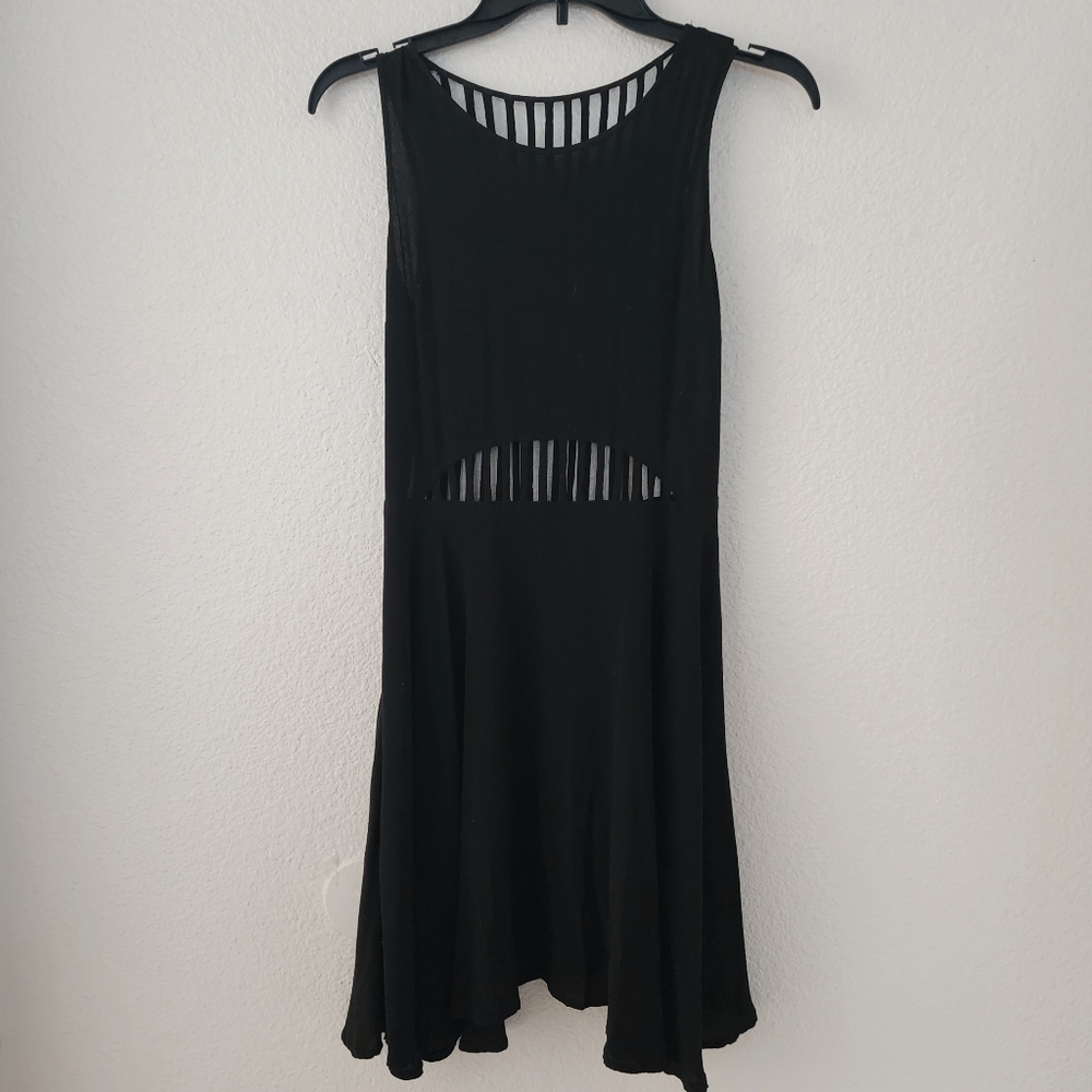 Back Caged Goth Sleeveless Dress Night Out Size SMALL ⚘️HP⚘️ - Picture 4 of 11